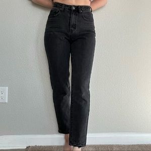 Zaiden Straight Leg Jeans Black Denim